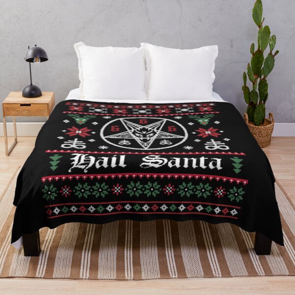 Item preview, Hail Santa Ugly Christmas Sweater T Shirt designed and sold by Blue-Rechard.