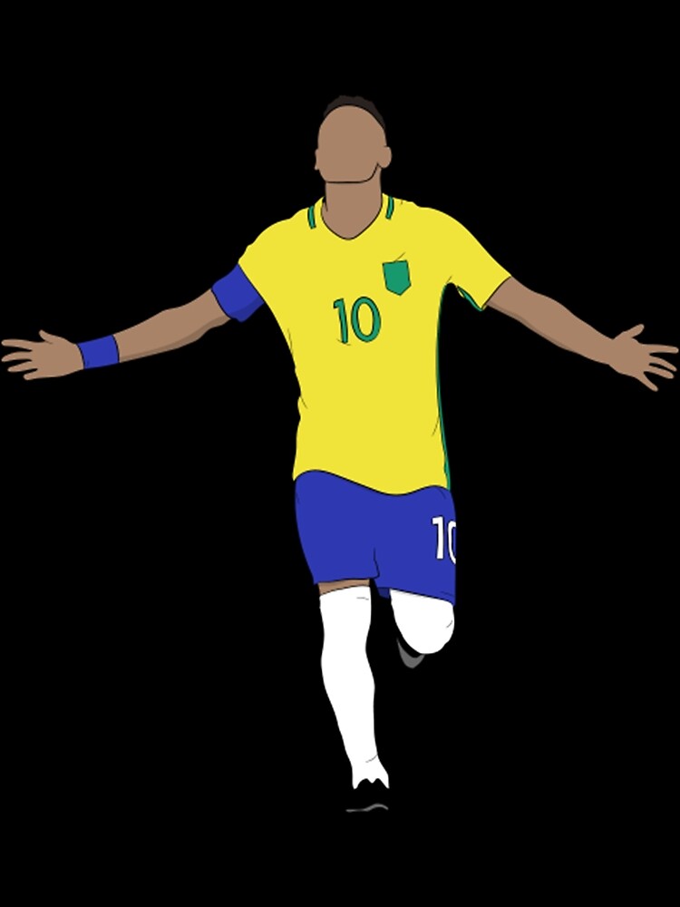 NEYMAR Da Silva Football Legend Art Motivational Wall Art 