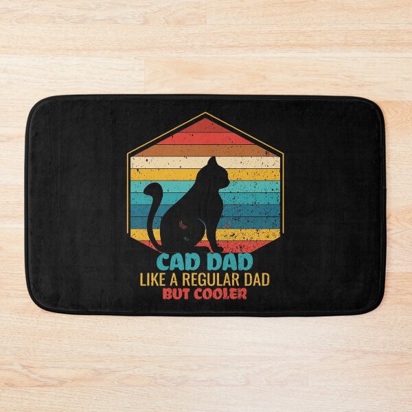 Item preview, Cad dad like a regular dad but cooler designed and sold by pqrstshirts.