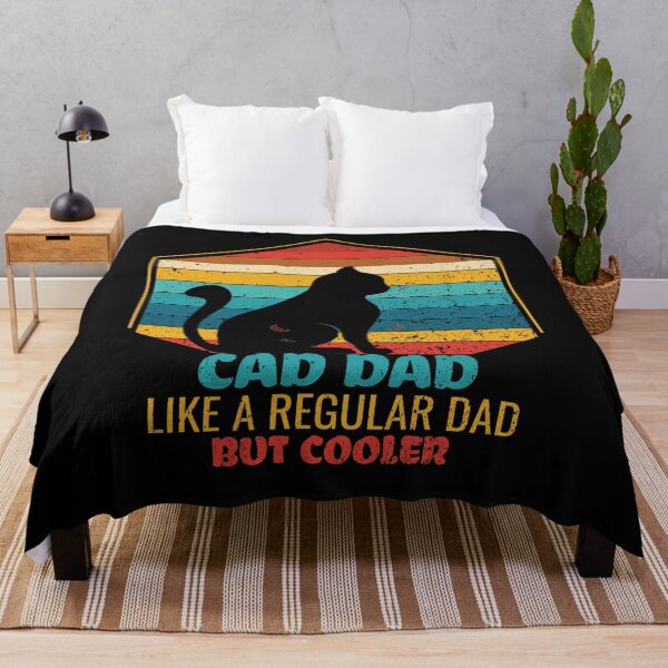 Item preview, Cad dad like a regular dad but cooler designed and sold by pqrstshirts.