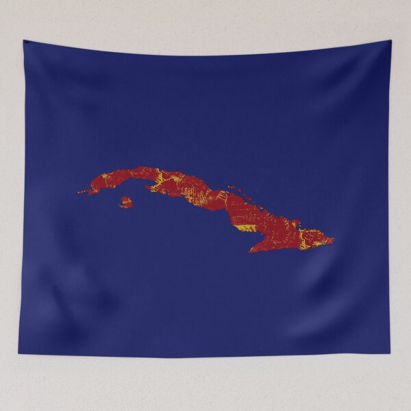 Item preview, Map of Cuba designed and sold by liberatoryart.