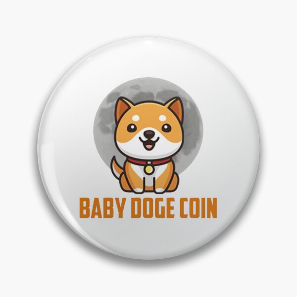 Item preview, Baby Doge coin - Cryptocurrency - Shiba BabyDoge designed and sold by HebeReynolds.