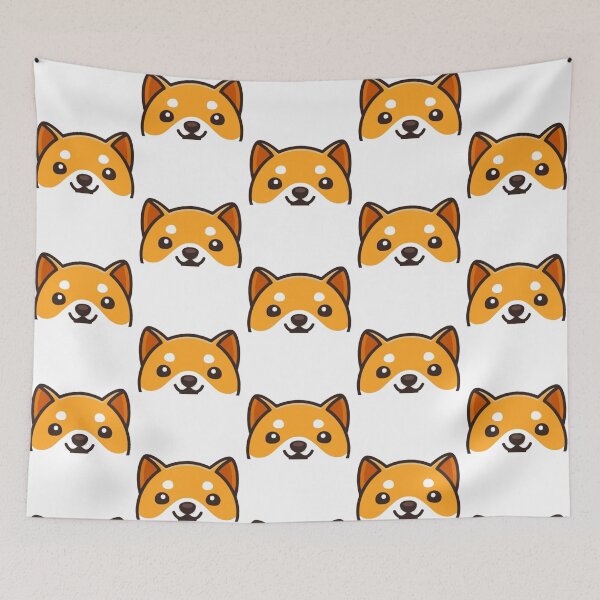 Item preview, Mirador de coches Baby Doge designed and sold by HebeReynolds.