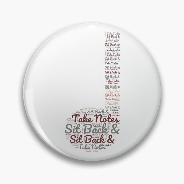 Item preview, Sit Back & Take Notes designed and sold by MikeyMouse7.