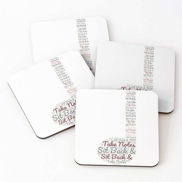 Item preview, Sit Back & Take Notes designed and sold by MikeyMouse7.