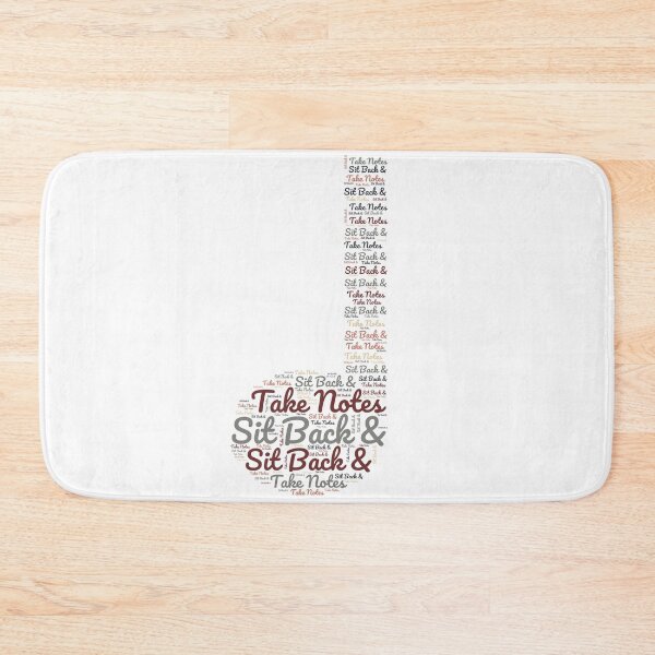 Item preview, Sit Back & Take Notes designed and sold by MikeyMouse7.