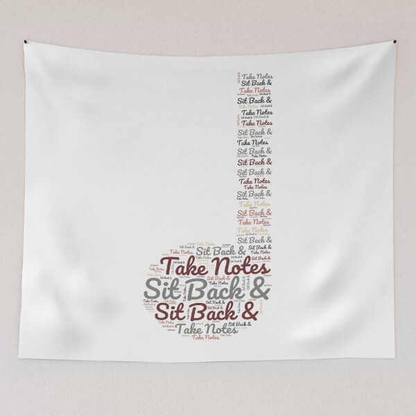 Item preview, Sit Back & Take Notes designed and sold by MikeyMouse7.