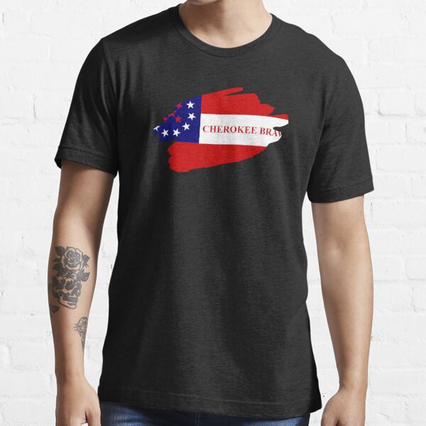 Cherokee Braves Flag Essential T-Shirt for Sale by artyflyers