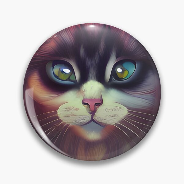 Item preview, Long Haired Cat - Modern Digital Art designed and sold by Ai-michiart.