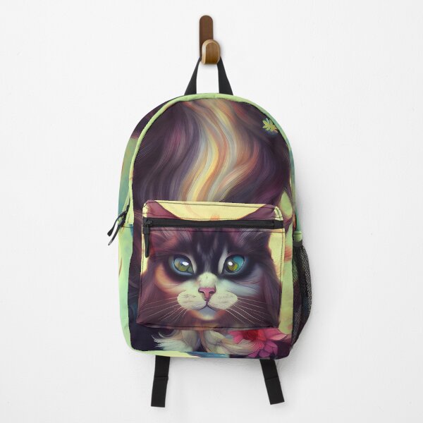 Item preview, Long Haired Cat - Modern Digital Art designed and sold by Ai-michiart.