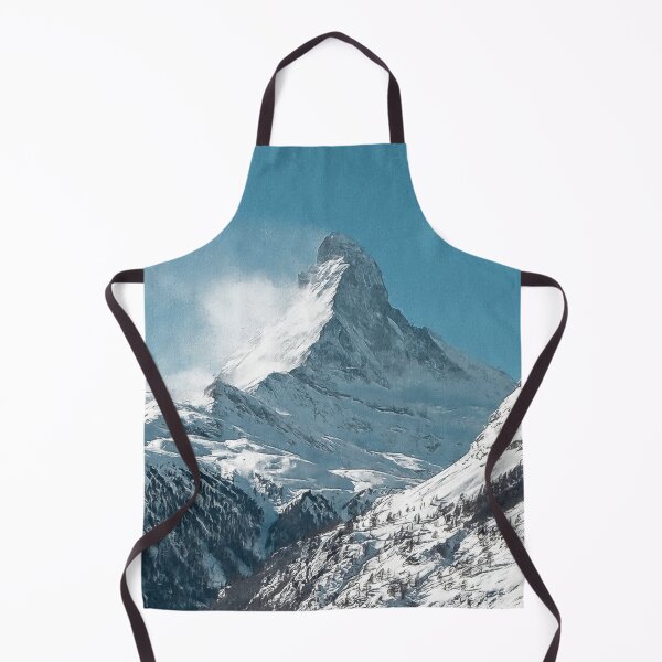 Item preview, Matterhorn Mountain Switzerland Zermatt, European Swiss Alps Mountains, Winter Matterhorn Landscape Oil Paint, Switzerland Highest Peak designed and sold by Paintcorner.