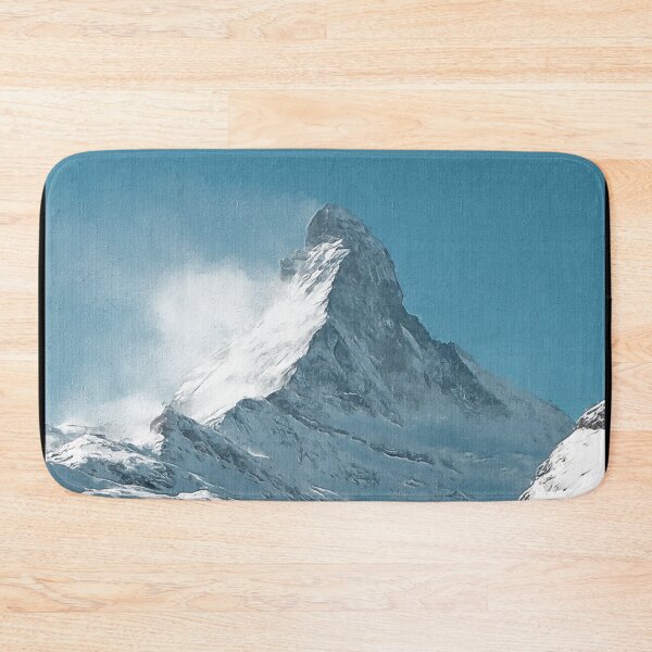 Item preview, Matterhorn Mountain Switzerland Zermatt, European Swiss Alps Mountains, Winter Matterhorn Landscape Oil Paint, Switzerland Highest Peak designed and sold by Paintcorner.