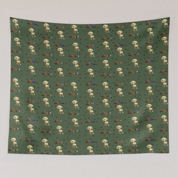 Item preview, Puppy digging holes designed and sold by Tanya Crowley.
