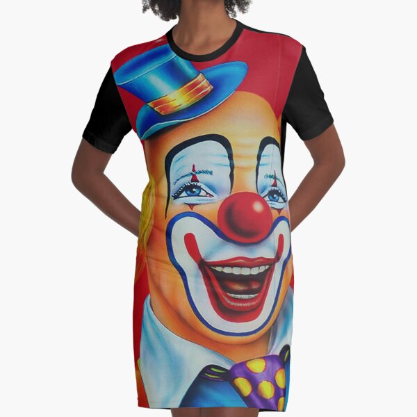 SEND IN THE CLOWNS-2 Graphic T-Shirt Dress