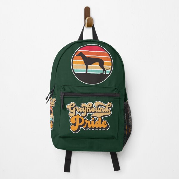 Artikelvorschau, Windhund Stolz Retro Sonnenuntergang Hund Silhouette Haustier Design entworfen und verkauft von CRHPOD20.