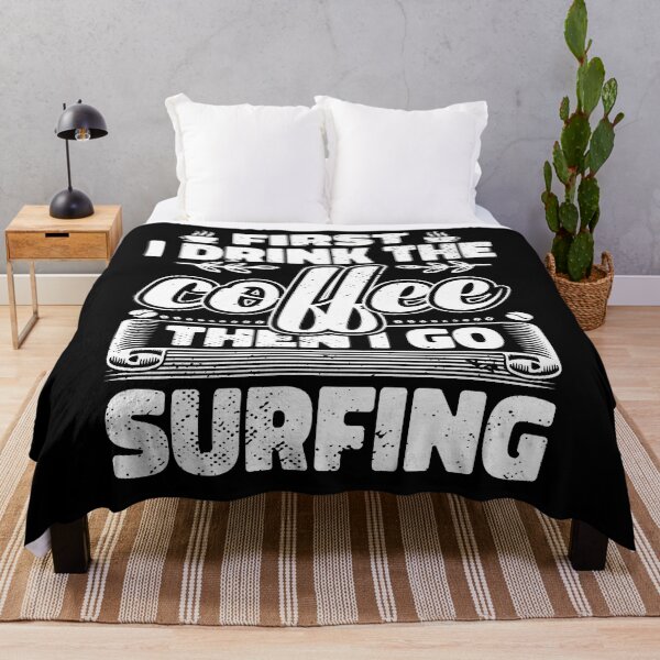 Item preview, First I Drink Coffee Then I Go Surfing designed and sold by bryannsart.