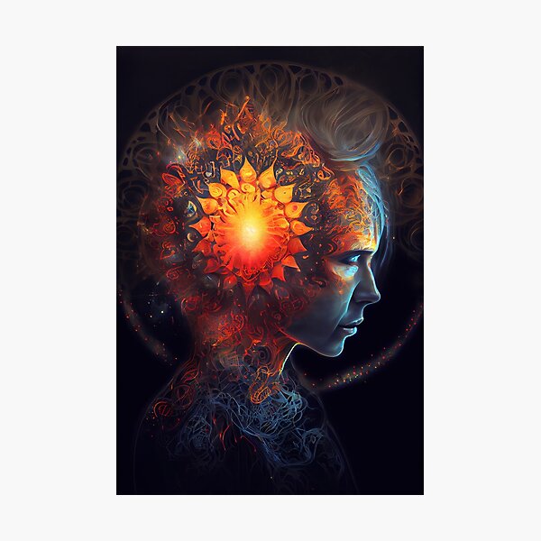 Item preview, Mystical Divine Woman designed and sold by Mystikos Art.