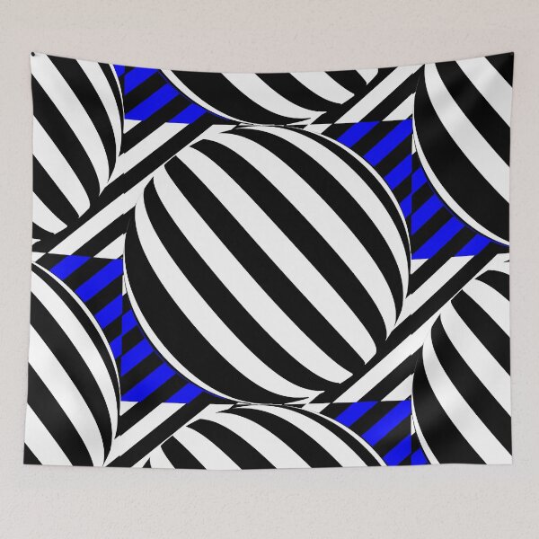 Item preview, A striped globe designed and sold by Tiia Vissak.