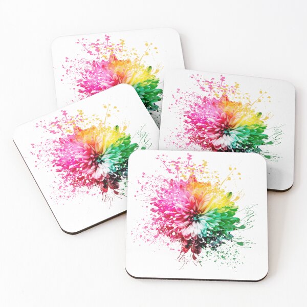 Item preview, Multi-colored flowers that disintegrate designed and sold by sweetartnc.