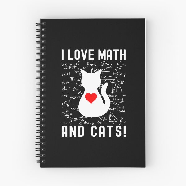 Item preview, I Love Math And Cats - Cat Lover, Math Lover, Cat and Math Lover, Kitten Lover, Math Nerd designed and sold by jadedscientist.