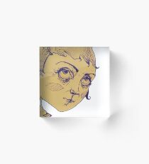 Funny Face Acrylic Block