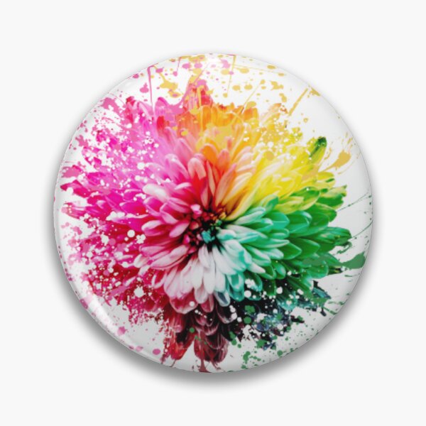 Item preview, Multi-colored flowers that disintegrate designed and sold by sweetartnc.