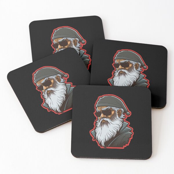 Item preview, Cool Black Santa, African American Santa Claus, Merry Christmas designed and sold by UrbanApparel.