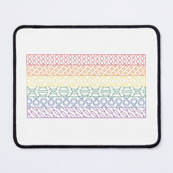 Item preview, Stylized rainbow pride flag designed and sold by Lenceloch.