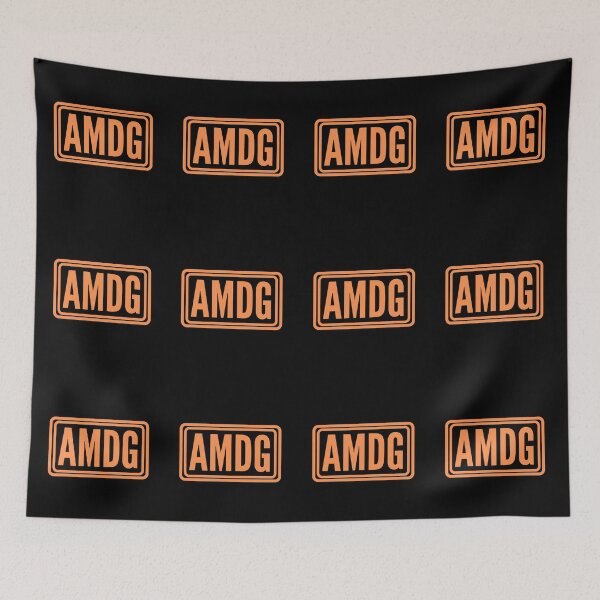 Item preview, AMDG - Ad Majorem Dei Gloriam - Latin Phrases - Jesuits designed and sold by JourneyCreative.