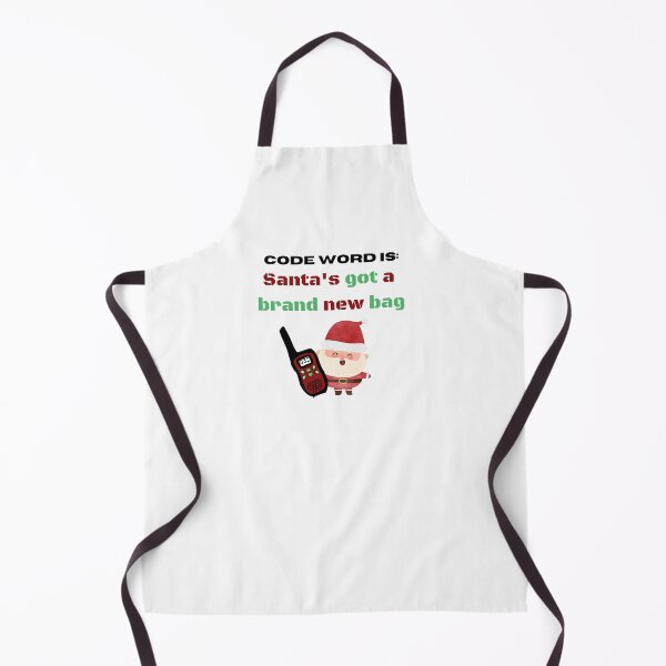 Item preview, Code Word Santas Got a brand new bag designed and sold by LisaMichelleArt.