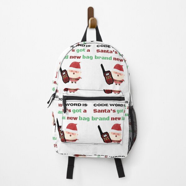 Item preview, Code Word Santas Got a brand new bag designed and sold by LisaMichelleArt.