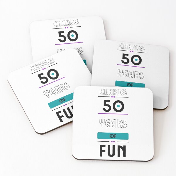 Item preview, CHARLES NAME: CHARLES 50 YEARS OF FUN DESIGN. designed and sold by AlexRelax.