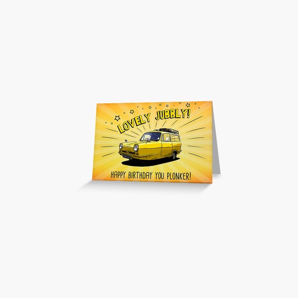 Only Fools And Horses - Plonker Birthday Greeting Card