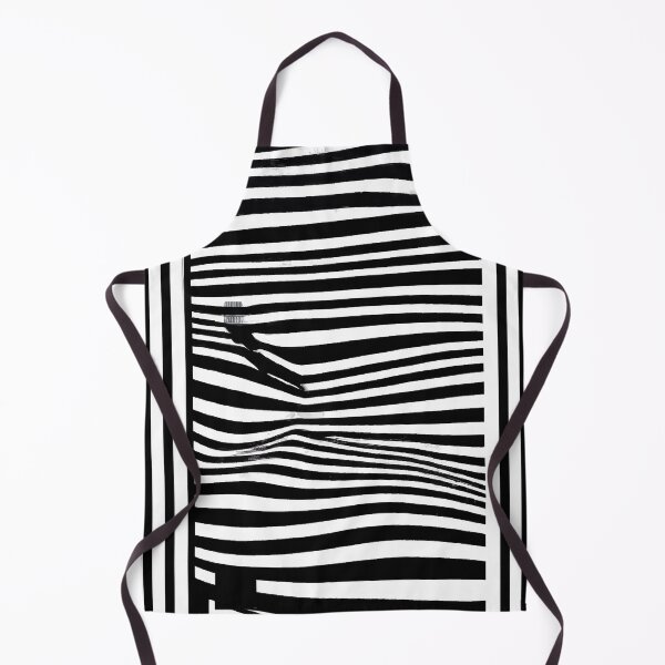 Artikelvorschau, Black and White Abstract Hill - Stripes - High Contrast Expressionism entworfen und verkauft von Inomaly Art.