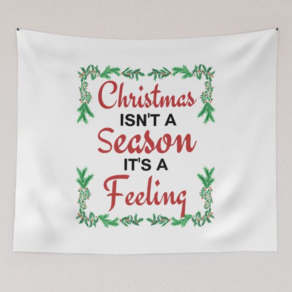 Item preview, Christmas Isn't A Season It's A Feeling, Christmas Wishes Card designed and sold by chetan786.