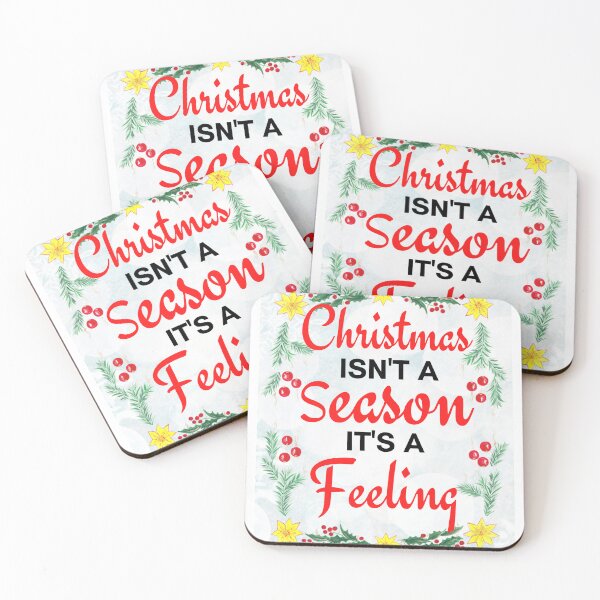 Item preview, Christmas Isn't A Season It's A Feeling, Christmas Wishes Card designed and sold by chetan786.
