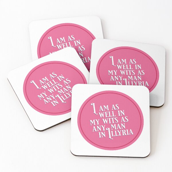 Item preview, Twelfth Night Quote: I am as well in my wits as any man in Illyria designed and sold by rissidesigns.