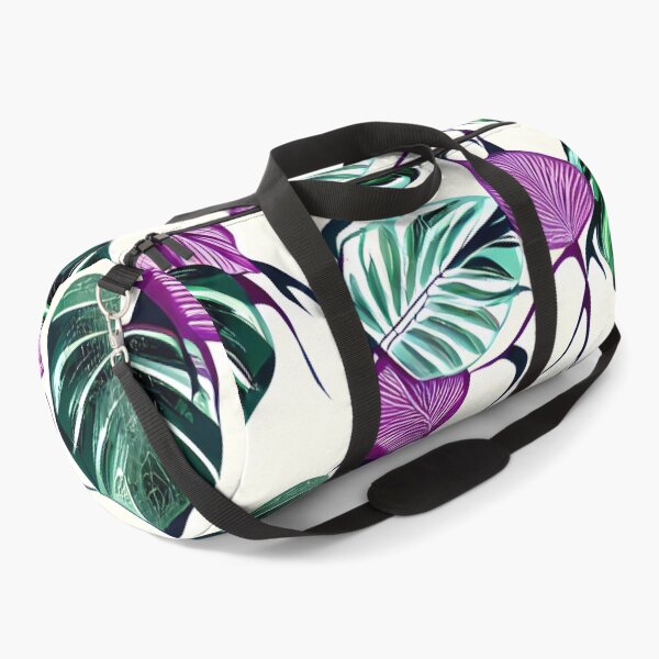 Item preview, Monstera Leaf Violet Green Pattern designed and sold by supeart.