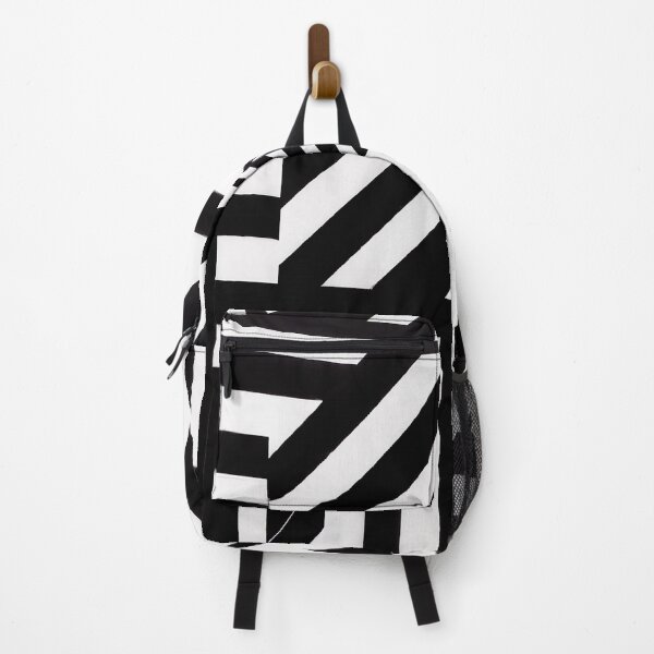 Item preview, Black and White Abstract Art - Stripes - High Contrast Expressionism designed and sold by Inomaly Art.