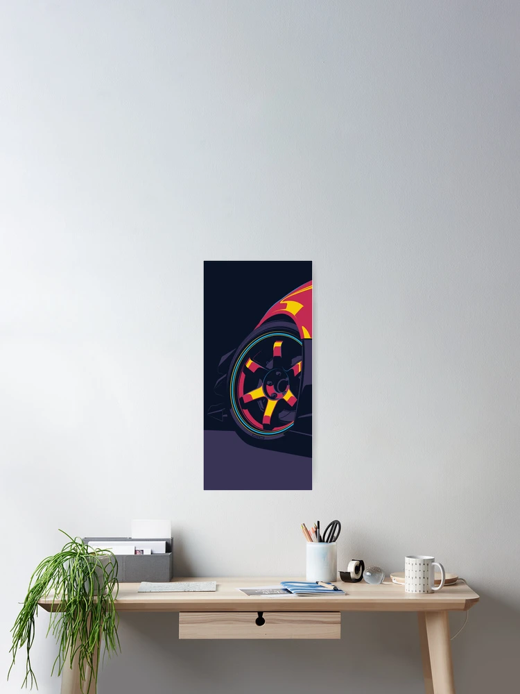 Thumbnail 2 of 3, Poster, Front Wheel designed and sold by ElseWorldDesign.