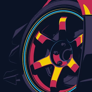 Artwork thumbnail, Front Wheel by ElseWorldDesign