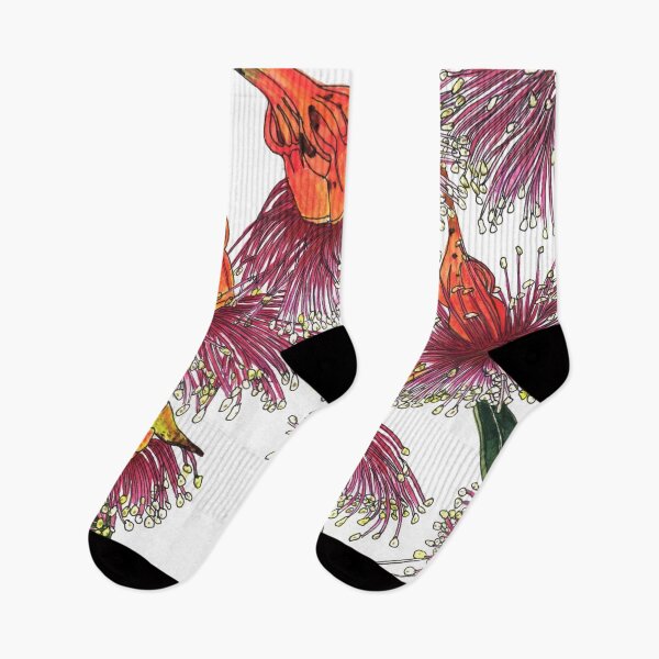 Item preview, Eucalyptus gum blossom pink Australian flora designed and sold by blueidesign.