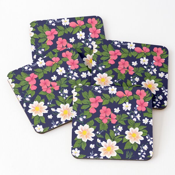 Item preview, floral flower leaf patter designed and sold by supeart.