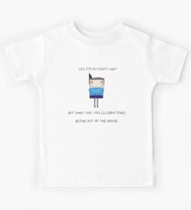 Being Out of the House Kids Tee