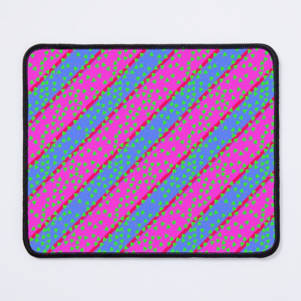Artikelvorschau, Pink 'n Blue Wacky Stripes entworfen und verkauft von Gonzo's Rad Design Shop.