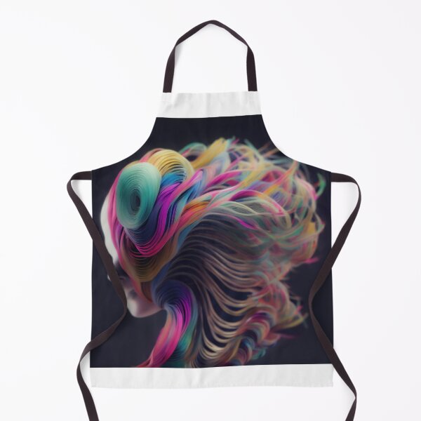 Item preview, A Side View Profile With Colorful Hairs designed and sold by EIKON-PRO.
