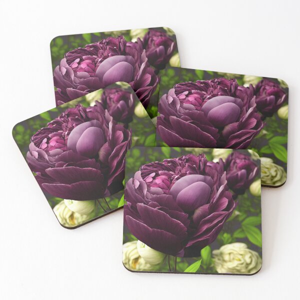 Item preview, Elegant Peonies & Roses designed and sold by Ealaionta Design.