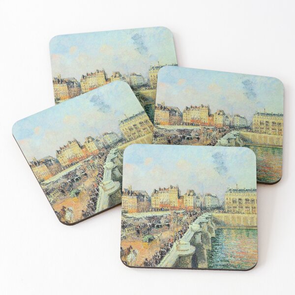 Item preview, The pont Neuf afternoon Sunlight  Camille Pissarro designed and sold by OldTimeArt.