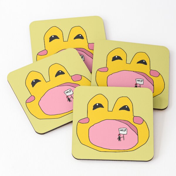Item preview, Yawning Yellow Frog designed and sold by Usagicollection.