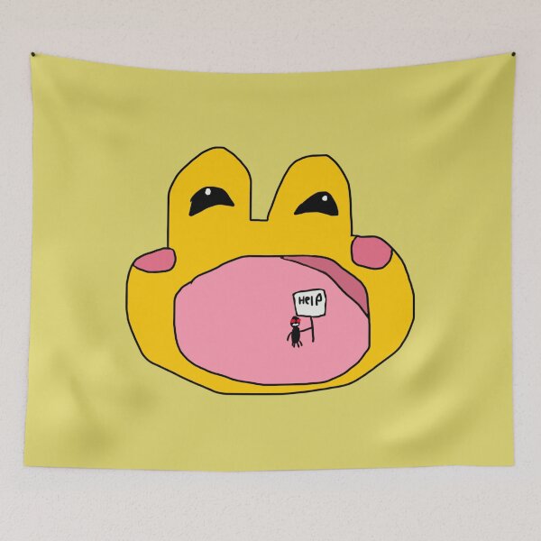 Item preview, Yawning Yellow Frog designed and sold by Usagicollection.